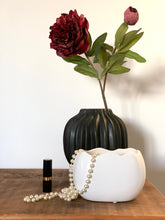 Load image into Gallery viewer, A white gloss styling bowl, ideal for small trailing flowers or use a s a trinket bowl
